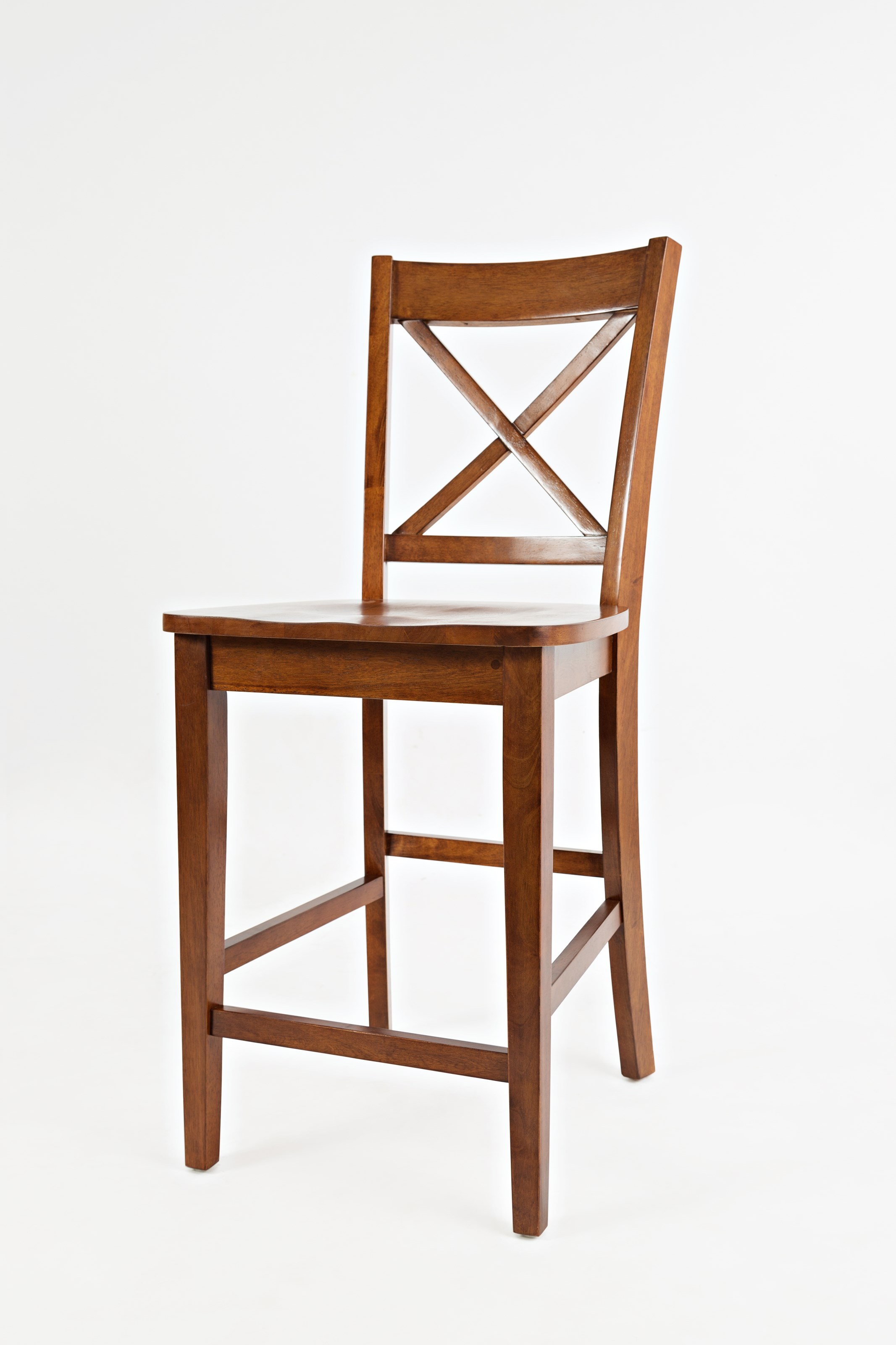 Jofran Simplicity 452BS806KD XBack Stool Counter Height Westrich